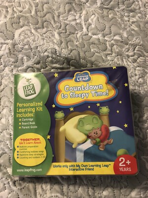 Leap Frog Countdown To Sleepy Time Personalized Educational Learning Kit A12