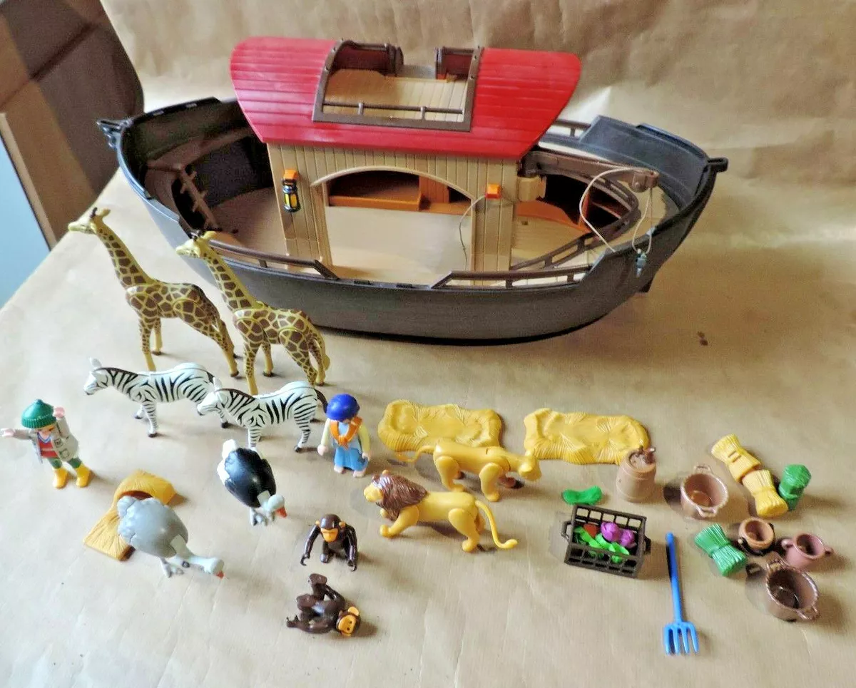 playmobil Bateau + animaux et personnage Arche de Noé