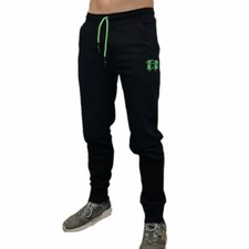 Lab84 Long Tracksuit Pants Garzato F22 PNTM8001 Black Green