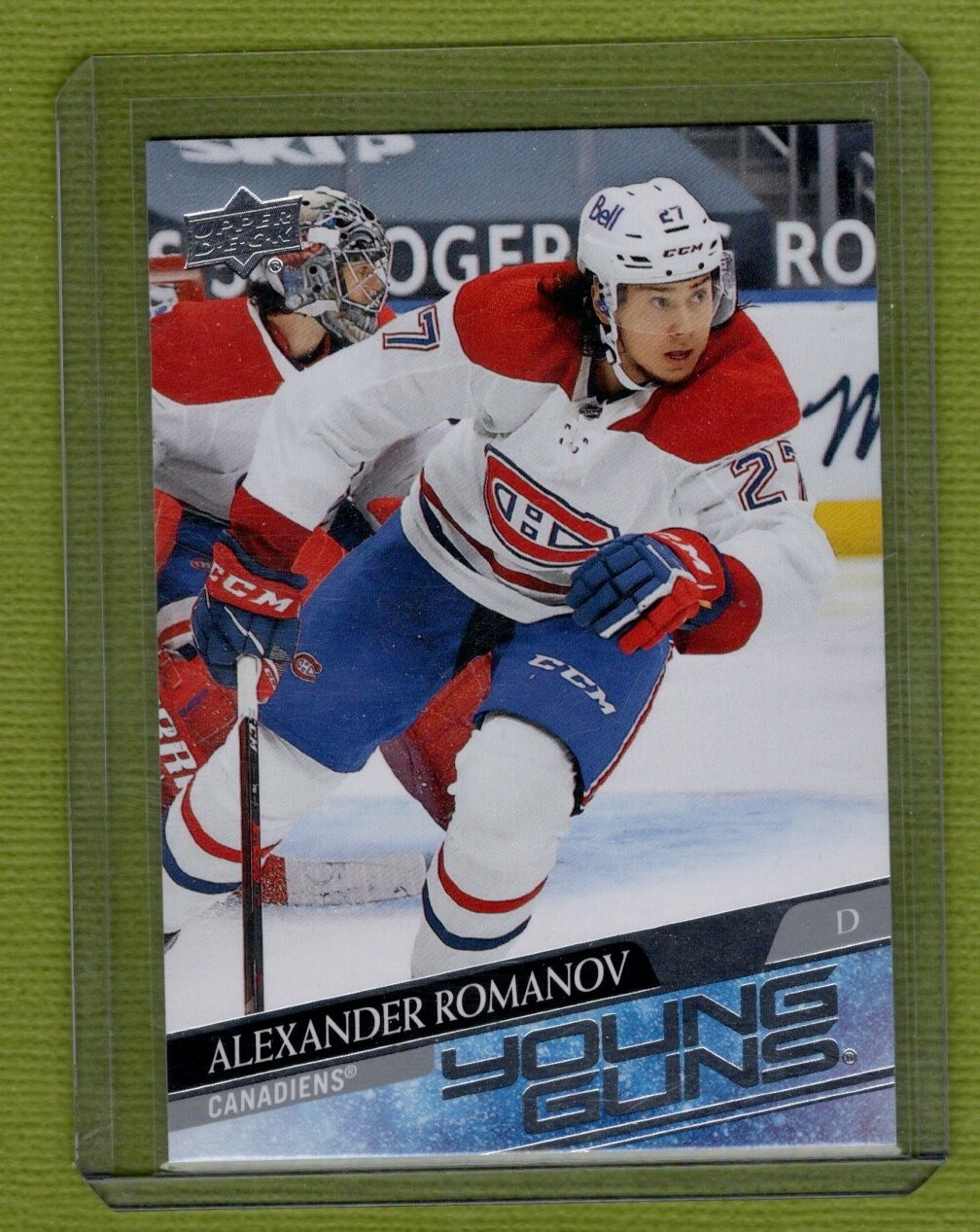 2020-21 Upper Deck - Young Guns #455 Alexander Romanov (RC)