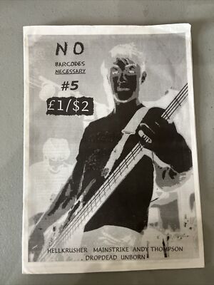 No Barcodes Necessary ZINE (Punk, Hardcore, Dropdead, Unborn, Interviews, Music)