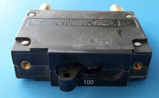 Carling Technologies CS1-B0-14-810-A21-MF Circuit Breaker Bullet Term
