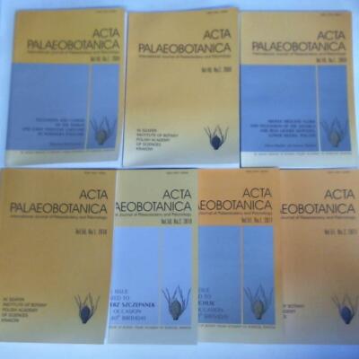 Acta Palaeobotanica - International Journal of Palaeobotany and Palynology. 7 He