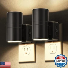 L LOHAS LED Night Light, Automatic Night Lights Plug into Wall, 2 Pack Nightl