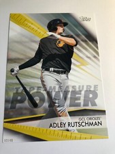2020 Topps Pro Debut Tape Measure Power 5x7 Adley Rutschman Orioles TMP 04/49
