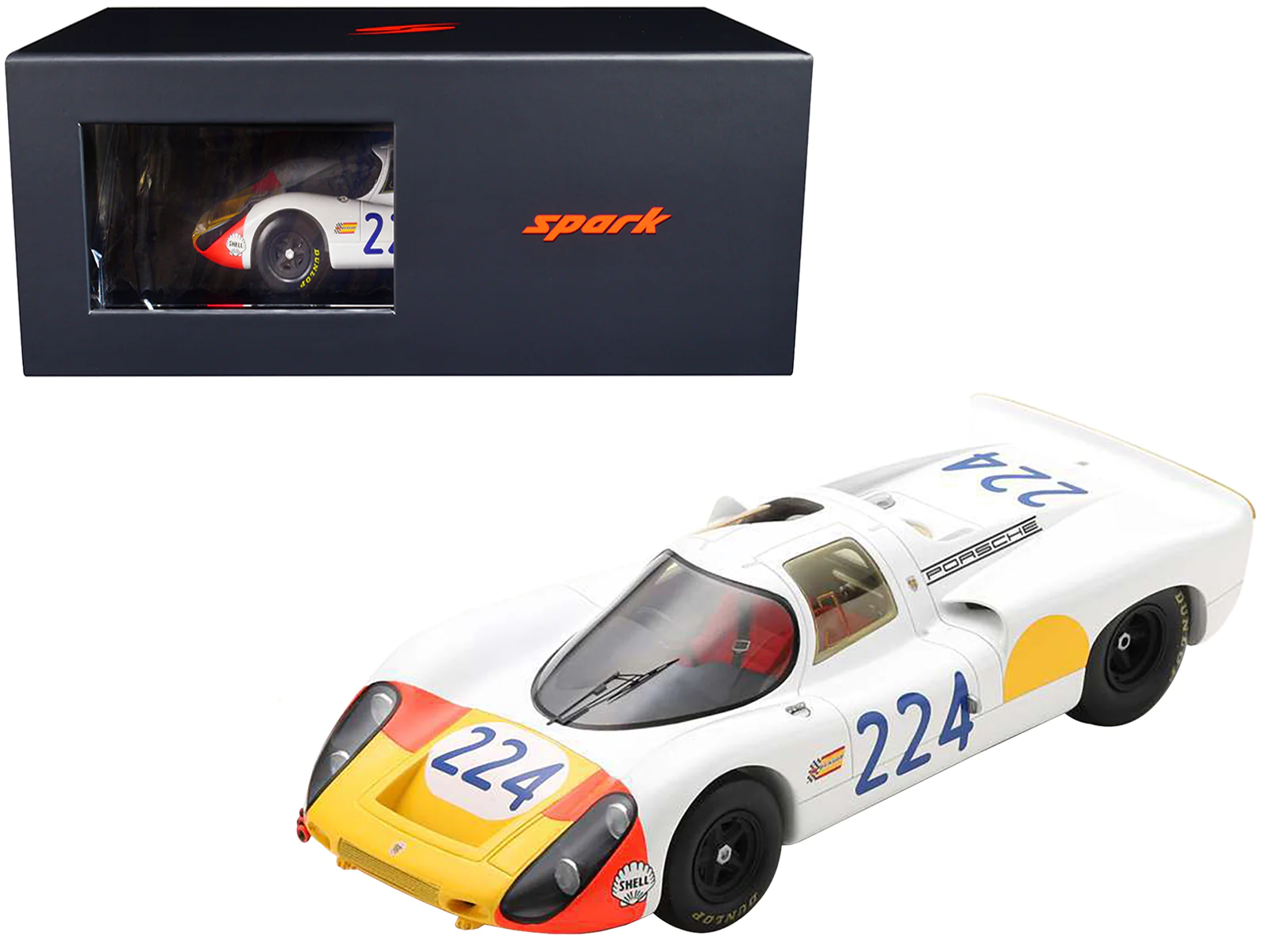 Porsche 907 #224 Vic Elford - Umberto Maglioli Winner 