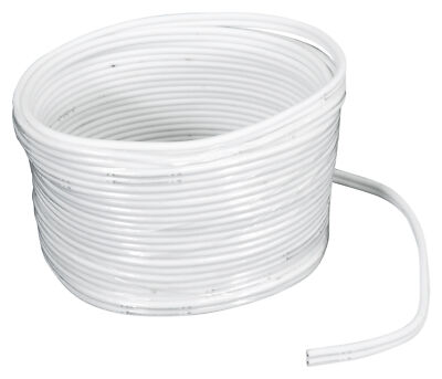 Rockville MARINE 16G25 OFC 16 Gauge 25 Foot 100% Copper Speaker Wire White