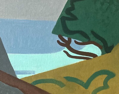 Point Lobos Carmel By The Sea California Ocean Beach oil painting landscape Art