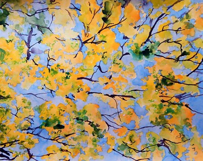 ORIGINAL RICHARD FREER M.A PG ''SCHMETTERLINGE'' WALDMOTTE AQUARELL GEMÄLDE
