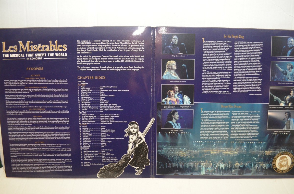 Les Miserables The Dream Cast In Concert 10th Anniversary