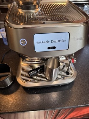 Breville the Oracle Dual Boiler Touch Espresso Machine Barely Used! $3k Retail