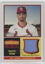 2025 Topps Heritage Clubhouse Collection Relic Masyn Winn #CCR-MW j2a