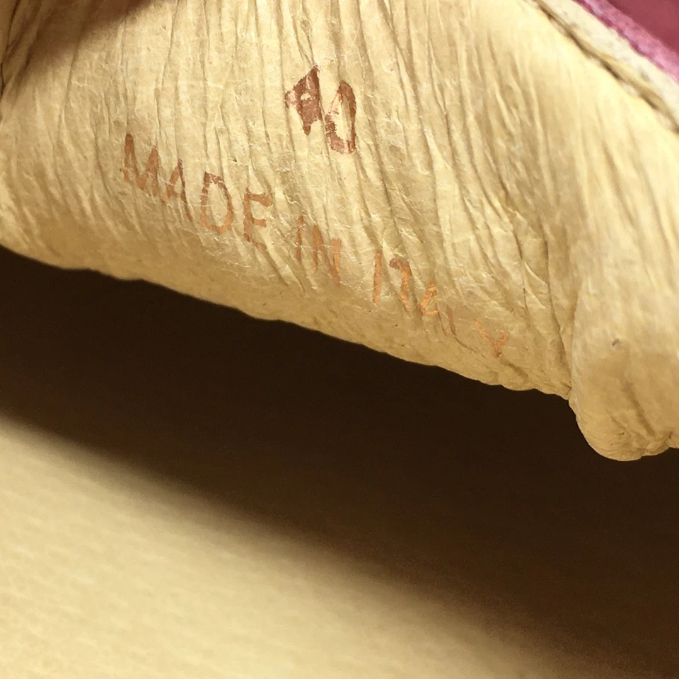 M Gemi The Cerchio Mocasines Tenis Zapatos Mujer Talla 9 EE. UU. 40 UE Púrpura Tejido Foto 2 de 4