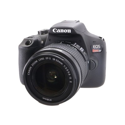Canon EOS Rebel T7 DSLR Camera with Canon EF-S 18-55mm IS II + EF