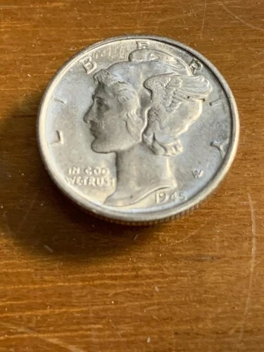 1945-S Mercury Dime Nice Uncirculated Condition  SKU#33402