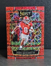 Panini 2022 Select Draft Picks Prizm Rookie John Metchie III #9 Alabama