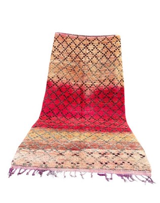 Moroccan Beni Ourain Wool Rug Color Multi Design Luxury Area Handmade Carpet Rug