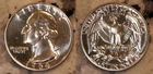 1964 Washington Quarter Proof 90% Silver Gem Brilliant US Coin RB3210