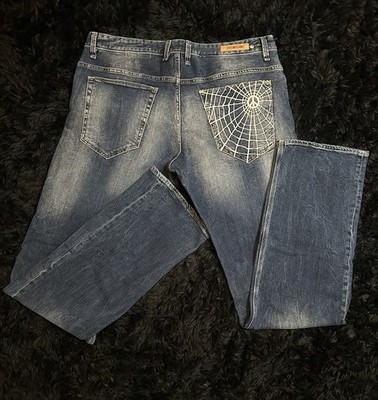 Love Moschino Jeans Size 38 Straight Fit web design on pocket 