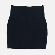 Babaton Aritzia Sculpt Knit Mini Skirt Black Sz Large Elevated Basics Capsule