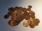1955-D Lincoln Wheat Cent ROLL *Full 50 Coin BU UNCIRCULATED, as pictured.