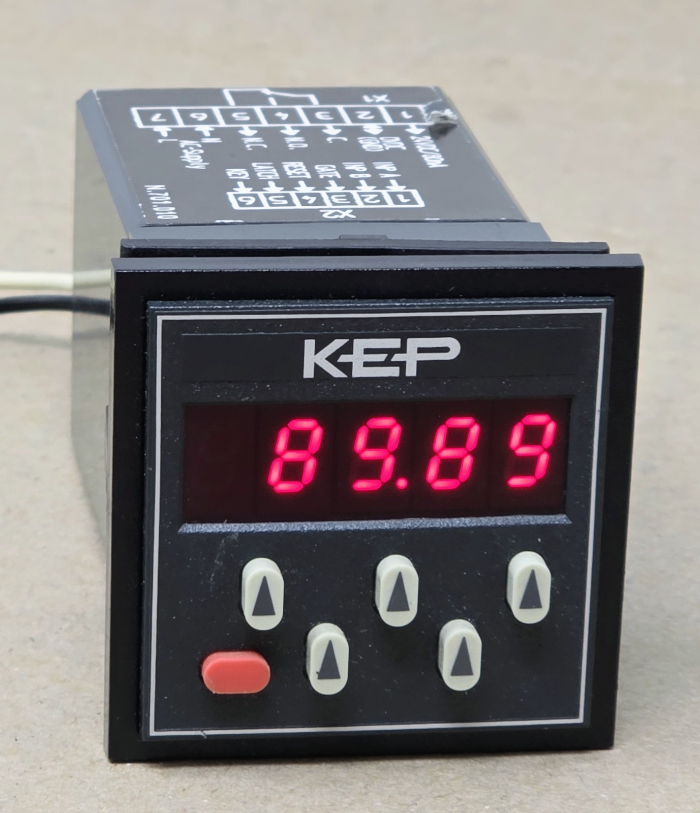 KEP CTF5A0 Industrial Panel-Mount Electronic Totalizer / Counter Module