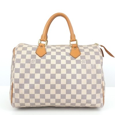 LOUIS VUITTON LV Damier Azur Speedy 30 N41533 Handtasche DU3141 Auth #57736A
