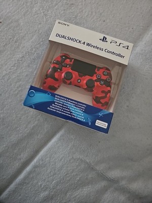 PlayStation 4 DualShock 4 V2 Controller Neu Original Versiegelt Red Camaflege