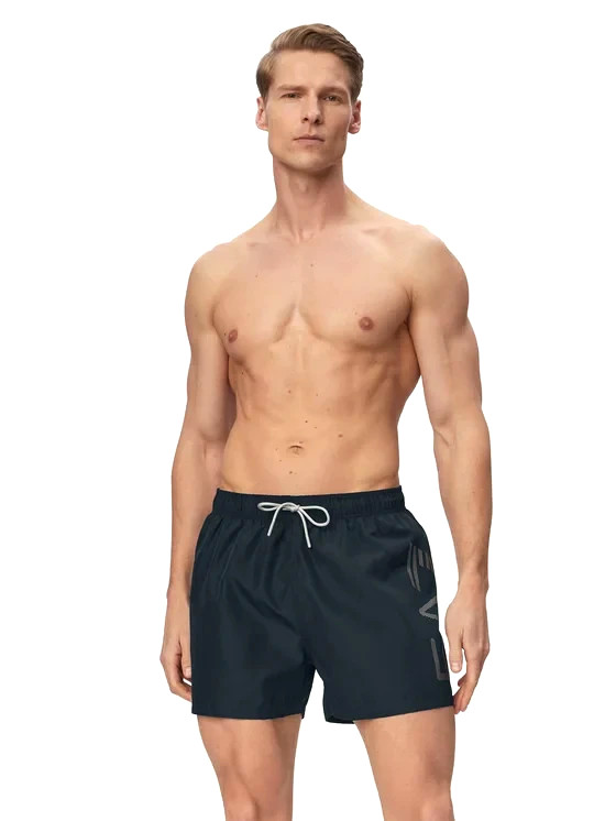 EMPORIO ARMANI EA7 7M002001 AF14497 MC026 MENS POLYESTER BLACK BOXER SUIT 15390₽