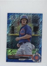 2017 Bowman Chrome Minis Prospects Blue Shimmer Refractor Donnie Dewees 1m01