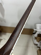 Wenge 22 Fret Electric Guitar Neck parts Wenge Fretboard Block Inlay Replacement