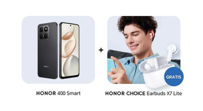 HONOR 400 Smart + HONOR CHOICE X7 Lite 128 GB Velvet Black
