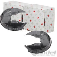 2X NK Spritzbleche Bremsscheiben Hinten Passend FÜR Audi A4
