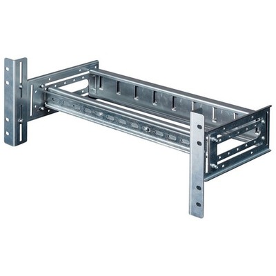 Koscom Hutschiene 19'' 4HE Tiefe variabel -  90° drehbar für horizontale Montage