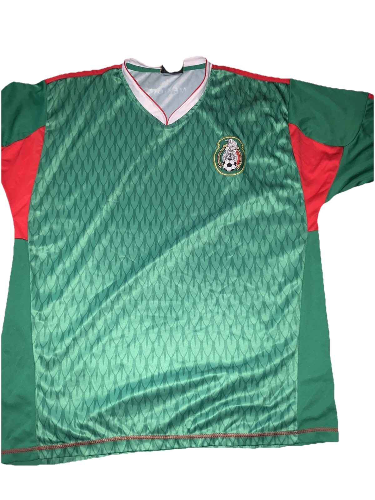 Vintage Mexico National Soccer Team Jersey Shirt Men's Sz XLarge Green Home
