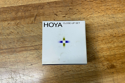 Hoya Close-Up Set Lens Filter 55mm (Closed up +1, 2 & 4) with Case