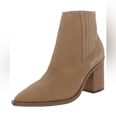 Steve Madden Catreena Bootie In Tan Nubuck, Women's Size 10