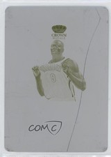 2012 Preferred Panini's Choice Award Printing Plate Yellow 1/1 Serge Ibaka p8y
