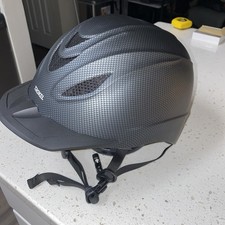 Troxel Intrepid Carbon Helmet Size Large W/ Flip Fold Liner