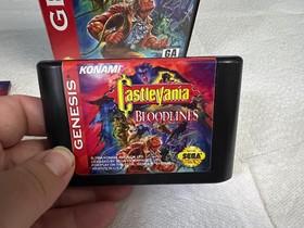 Castlevania: Bloodlines (Sega Genesis, 1994) Complete In Box