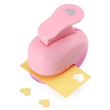 3/8 Inch Heart Punch, Heart Shaped Hole Punch for Weddings, Scrapbooking, Car...