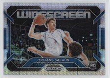 2024-25 Panini Prizm Draft Picks Widescreen Hyper Prizm Tidjane Salaun #16 6u5