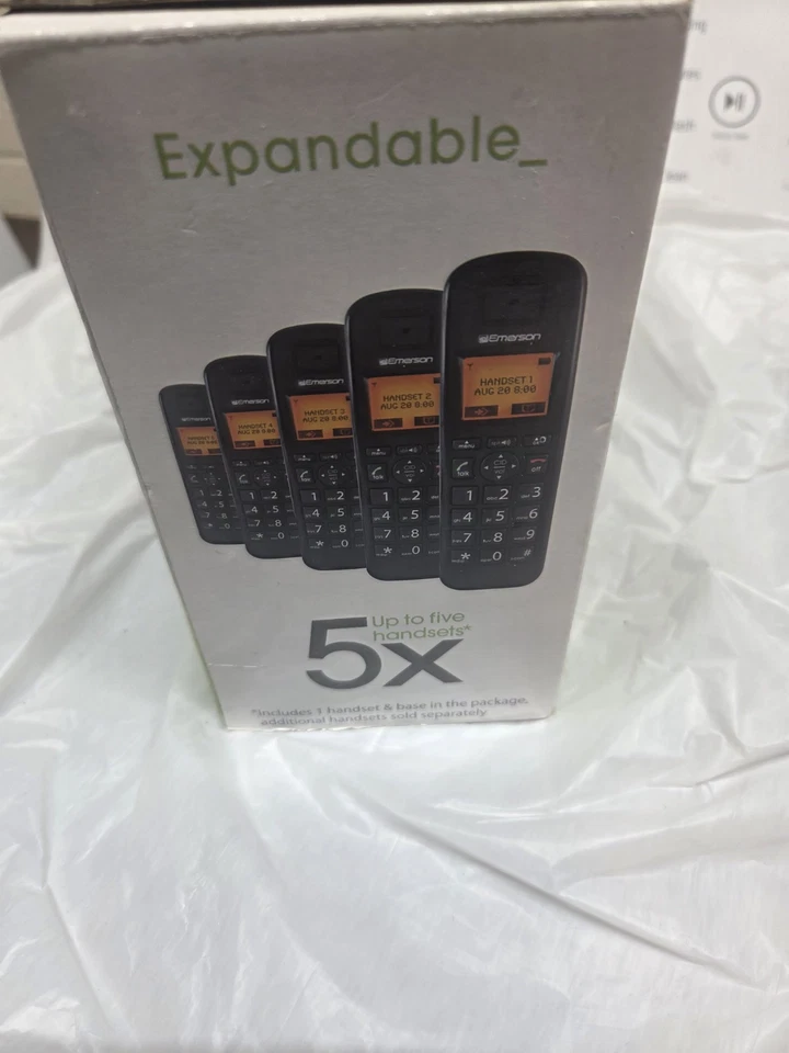 Emerson, digital cordless phone.Brand new inbox - Image 3 of 4