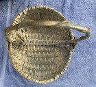 VALHALLA HAND WEAVERS TRYON NC PACOLET RIVER PAINTED SPLIT OAK BUTTOCKS BASKET — photo 9