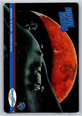 1991 Space Ventures Space Shots Moon Mars #31 Mission to Mars - Phobos Base