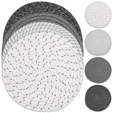 8" Trivets Set for Hot Dishes, 4 Pot Holders Kitchen Counter, Table, Home Ess...