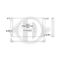 1X KüHler, MotorküHlung Diederichs DCM3291 Passend FüR Toyota