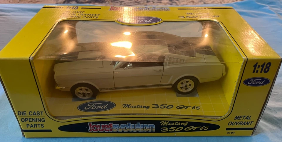 Jouef Evolution 1/18 Scale 1965 Ford Mustang 350 GT 65 - Model 3101 - Image 2 of 4