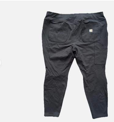 Carhartt Force Fitted Utility Pants Legging Women s Size 2XL Black Stretch