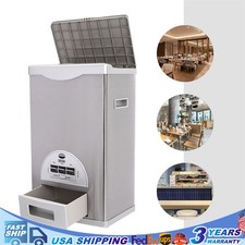 15KG Automatic Rice Dispenser Stainless Sealed Grain Dry Food Storage Container